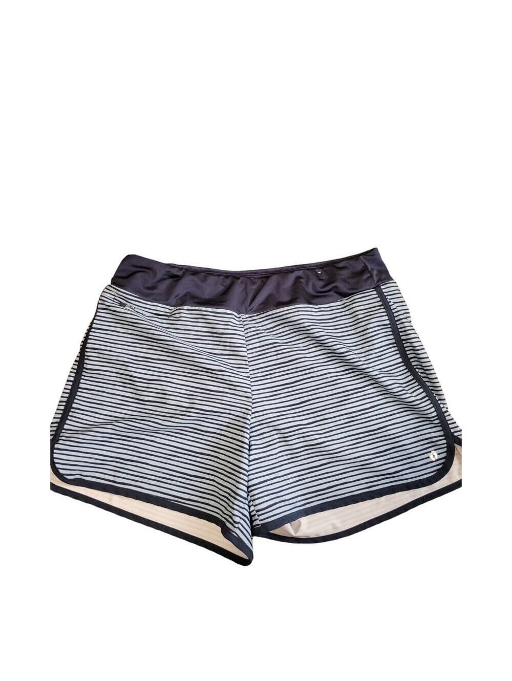 Hang Ten Blue Stripe Swim Short UPF UV Protection 50+ Women's Size XL